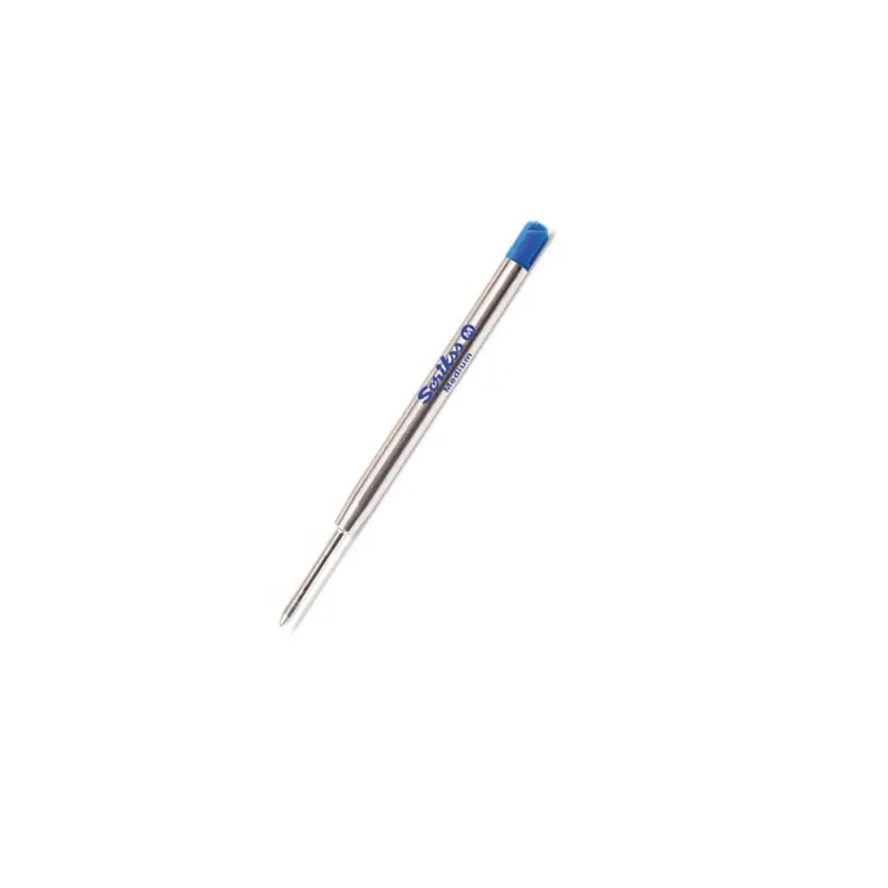 Scrikss TR020A Parker Tipi Dev Refil Tükenmez Kalem Yedeği Siyah x 20 Li Paket