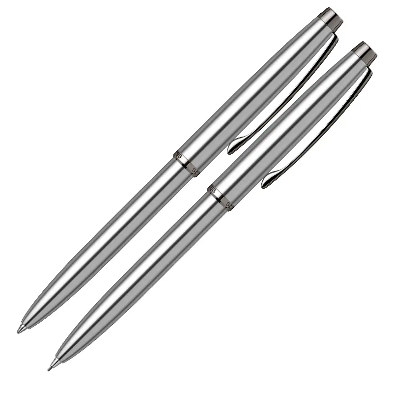 Scrikss 108M Prestige Kristal Kutu Takım Kalem Tükenmez Kalem + Versatil Kalem