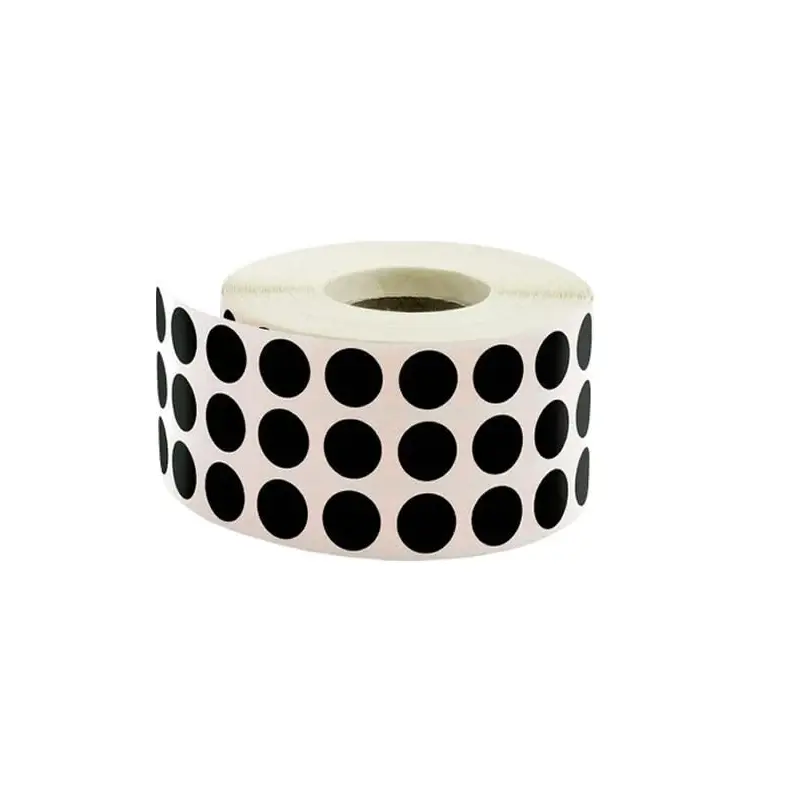 Tanex Nokta Etiketi 10mm Siyah 5000 Li Tekli Kutu