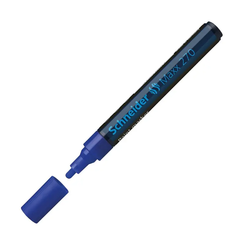 Schneider 270 Maxx Markör Boya 1.0mm - 3.0mm Mavi x 10 Lu Kutu