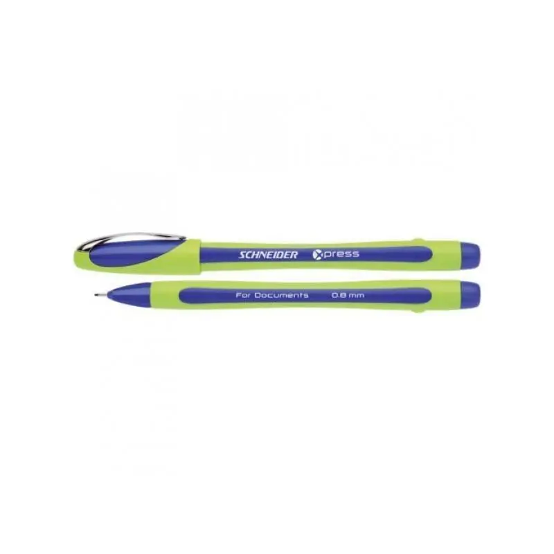 Schneider 190003 Xpress Fineliner Kalem 0.8mm Mavi x 10 Lu Kutu