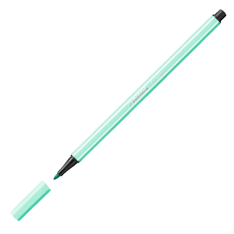 Stabilo 68/13 Keçe Uçlu Boya Kalemi 1.0mm Buz Yeşili x 10 Lu Kutu