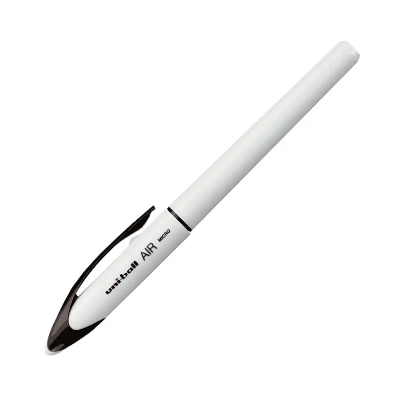 Uni-Ball UBA-188EL Air Roller Kalem 0.5mm Beyaz/Mavi 12 Li Kutu