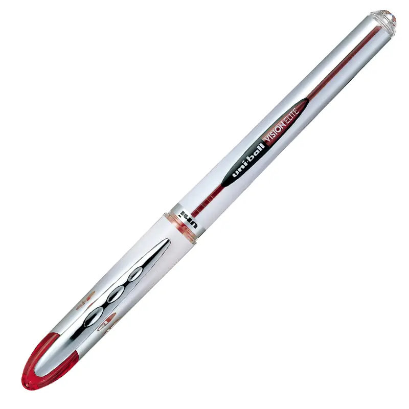 Uni-Ball UB-200 Vision Elite Bilye Uç Roller Kalem 0.8mm Kırmızı 12 Li Kutu