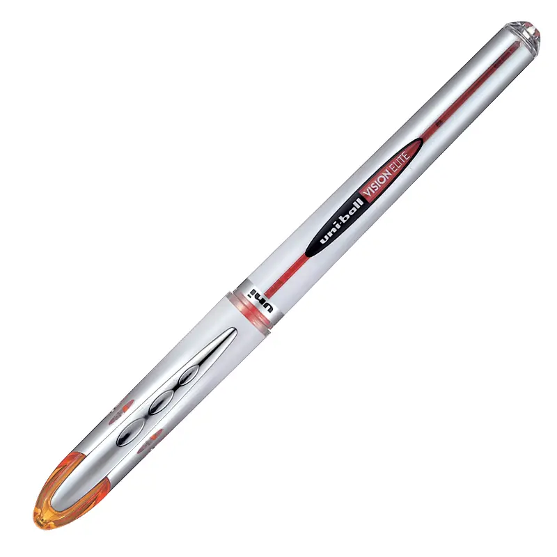 Uni-Ball UB-200 Vision Elite Bilye Uç Roller Kalem 0.8mm Turuncu 12 Li Kutu