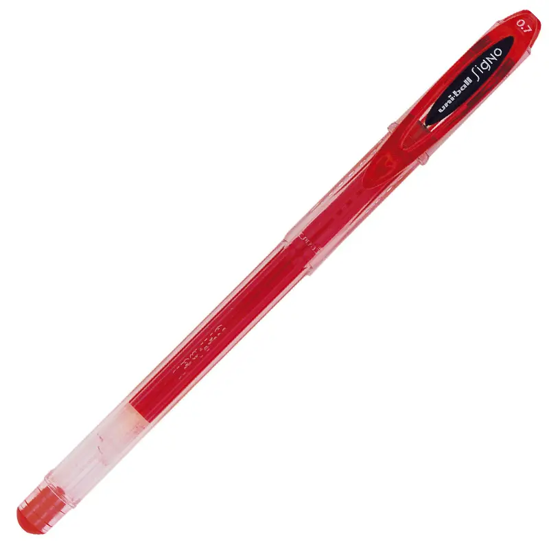 Uni-Ball UM-120 Signo Jel Roller Kalem 0.7mm Kırmızı 12 Li Kutu