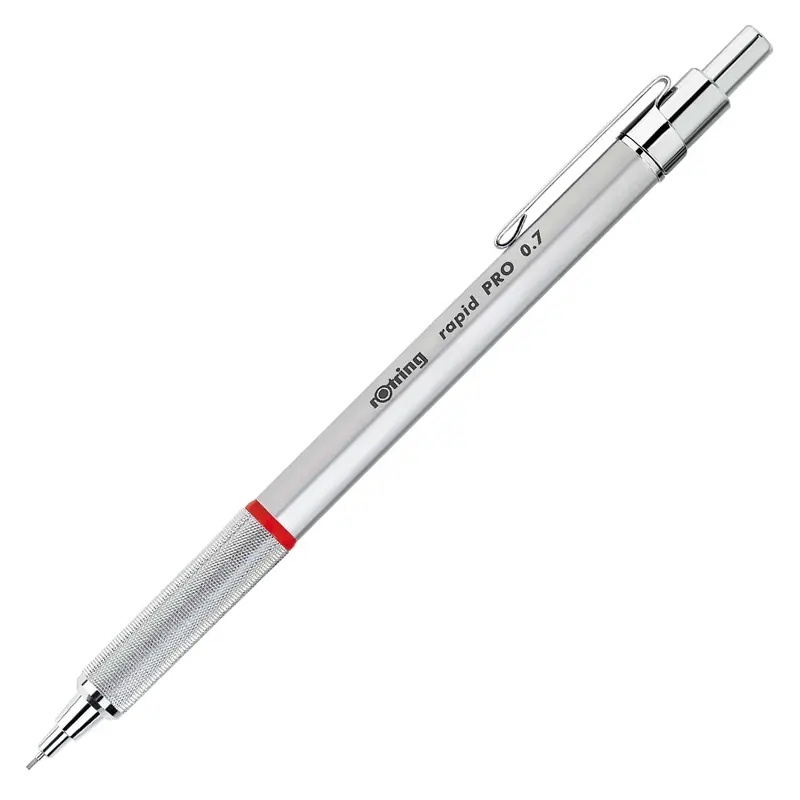 Rotring 1904256 Rapid Pro Versatil Kalem 0.7mm Gümüş
