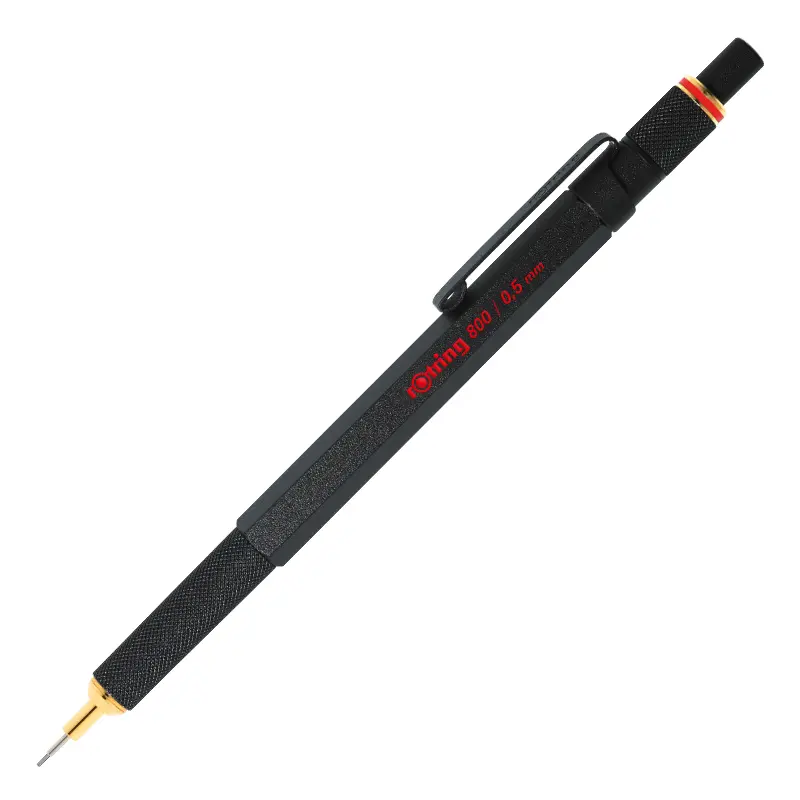 Rotring 1904447 Versatil Kalem 800 Siyah 0.5mm