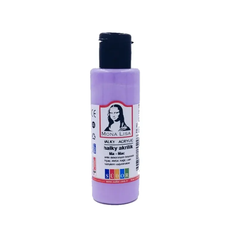 Mona Lisa SD170-06 Chalky Akrilik Boya 70 ML Lila x 12 Li Kutu