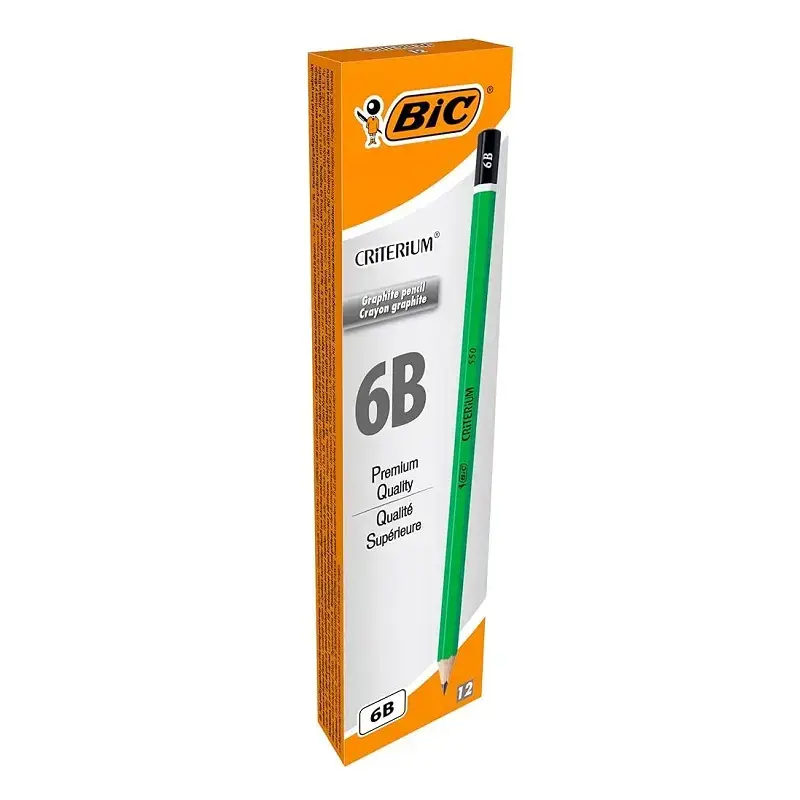 Bic 857593 Criterium 550 Kurşun Kalem 6B x 12 Li Kutu