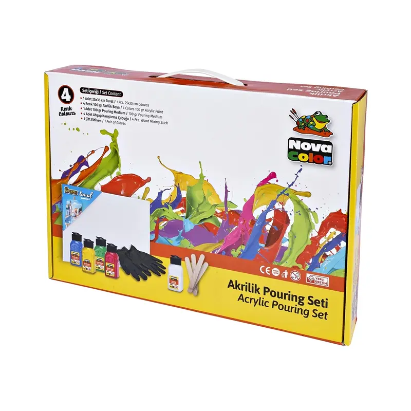 Nova Color NC-2503 Akrilik Pouring Set Karadeniz