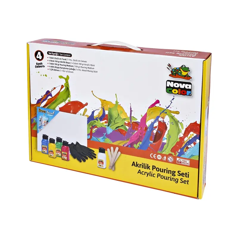 Nova Color NC-2506 Akrilik Pouring Set Alaçatı