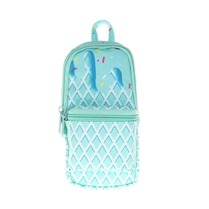 Kaukko K2449 Kalem Çantası Layer Junior Bag Mint Ice Crea