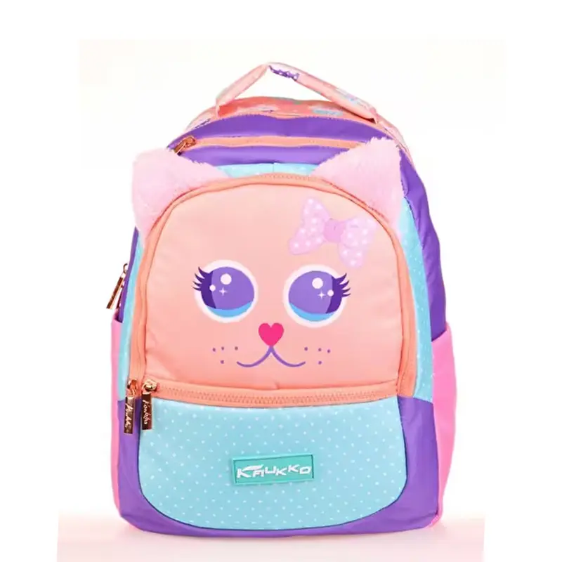 Kaukko L5142 Kids Sırt Çantası Cute Face Cat