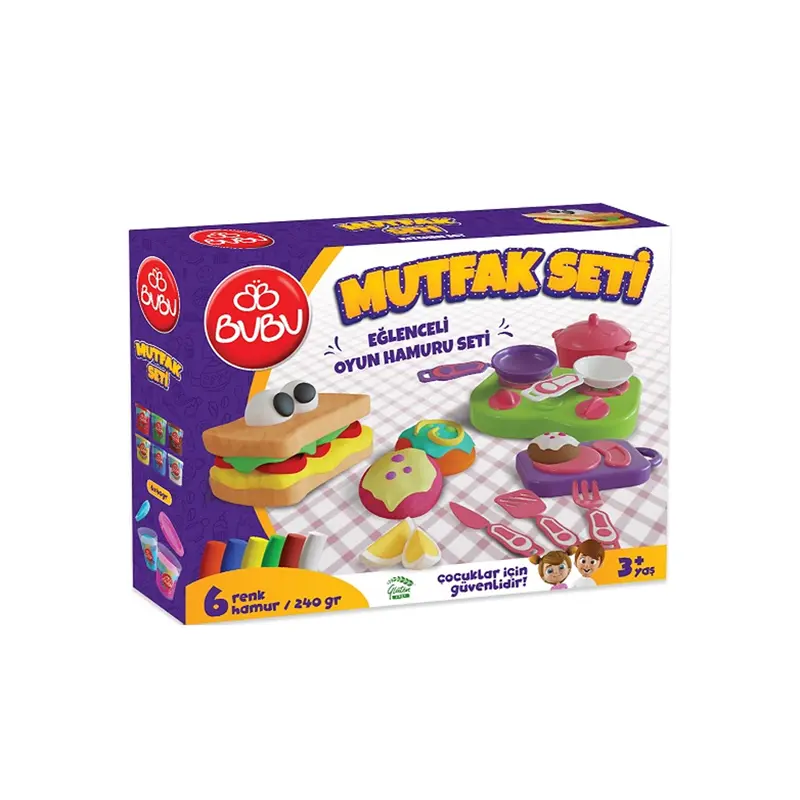 Bu-Bu OH0015 Oyun Hamuru Mutfak Seti