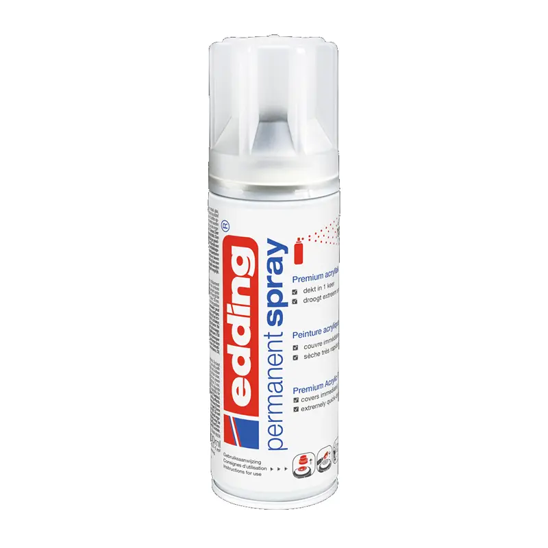 Edding 995 Permanent Akrilik Spray Mat Vernik 6 Lı Paket