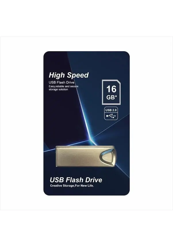 Elba Flash Bellek 16 Gb Metal 2.0 Usb