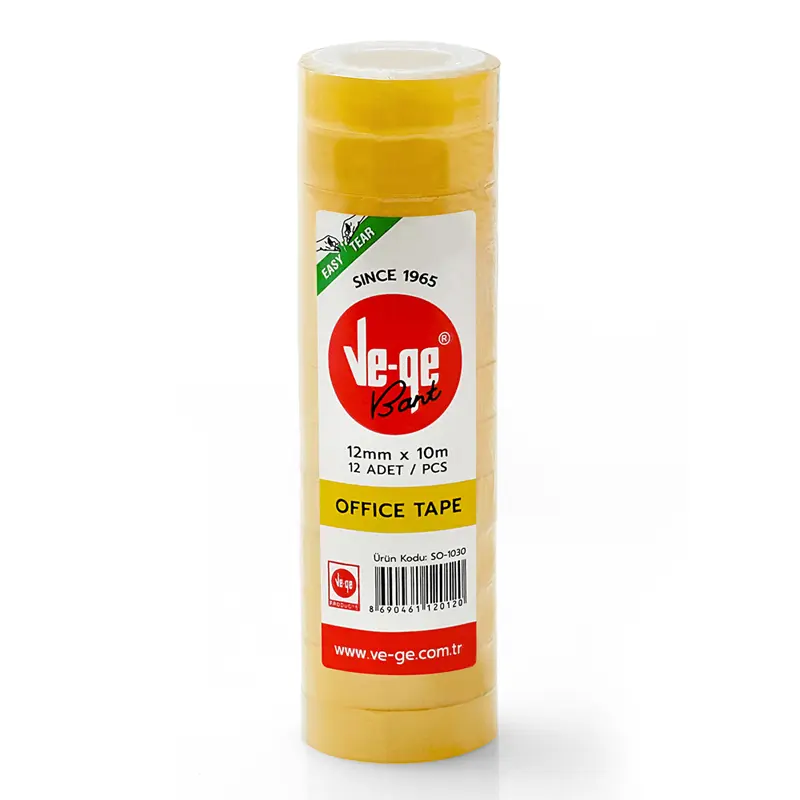 Vege Office Tape Selefon Bant 12mmx10mt 12 Li Paket