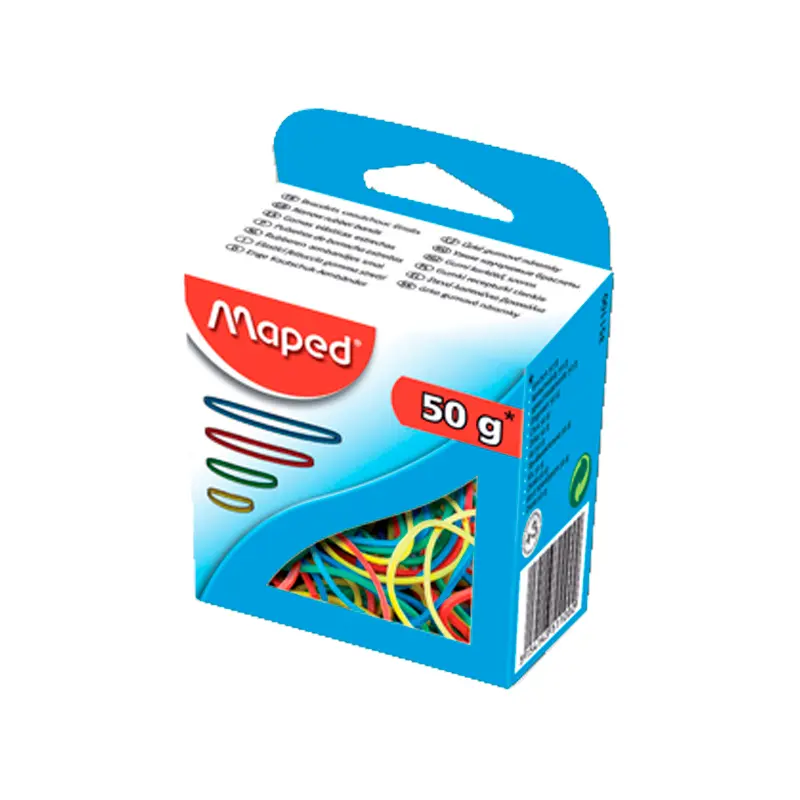 Maped 351100 Renkli Ambalaj Lastiği 50 Gr.