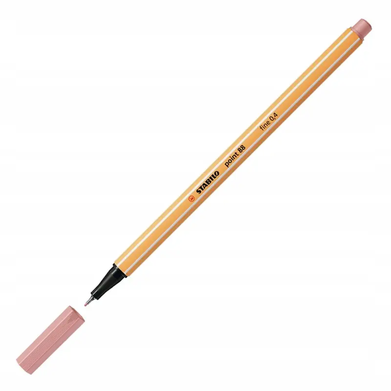 Stabilo 88/28 Point İnce Uçlu Keçeli Kalem 0.4mm Köpüklü Pembe x 10 Lu Kutu