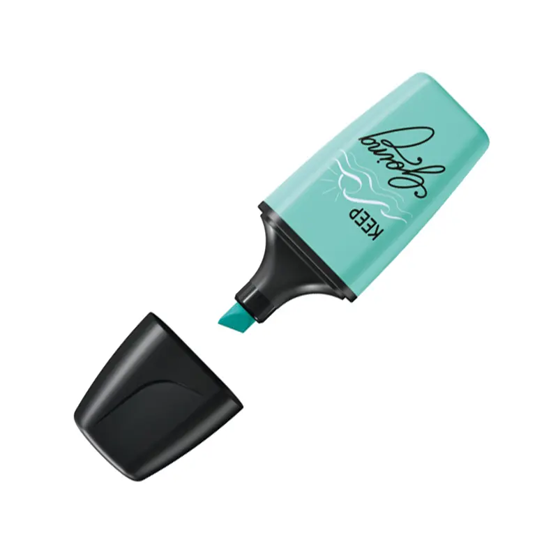 Stabilo 07/113-9 Pastellove Boss Mini Fosforlu Kalem 2.0mm Turkuaz x 10 Lu Kutu