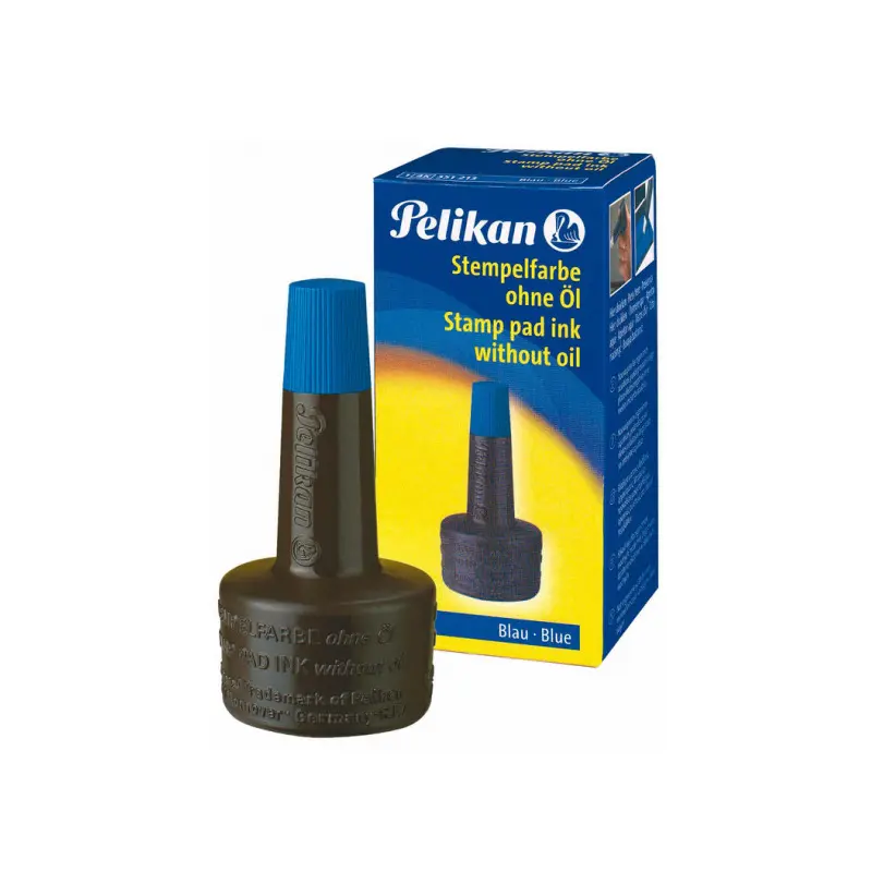 Pelikan 351213 Istampa Mürekkebi 28 ML Mavi x 10 Lu Paket
