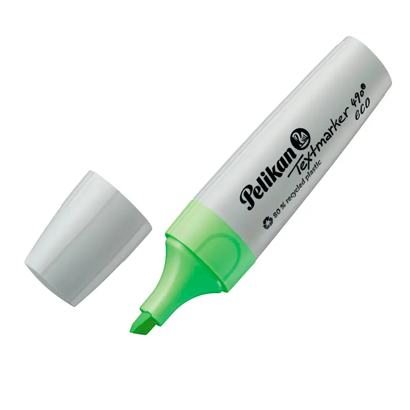 Pelikan 490 Fosforlu Kalem Neon Yeşil x 10 Lu Kutu