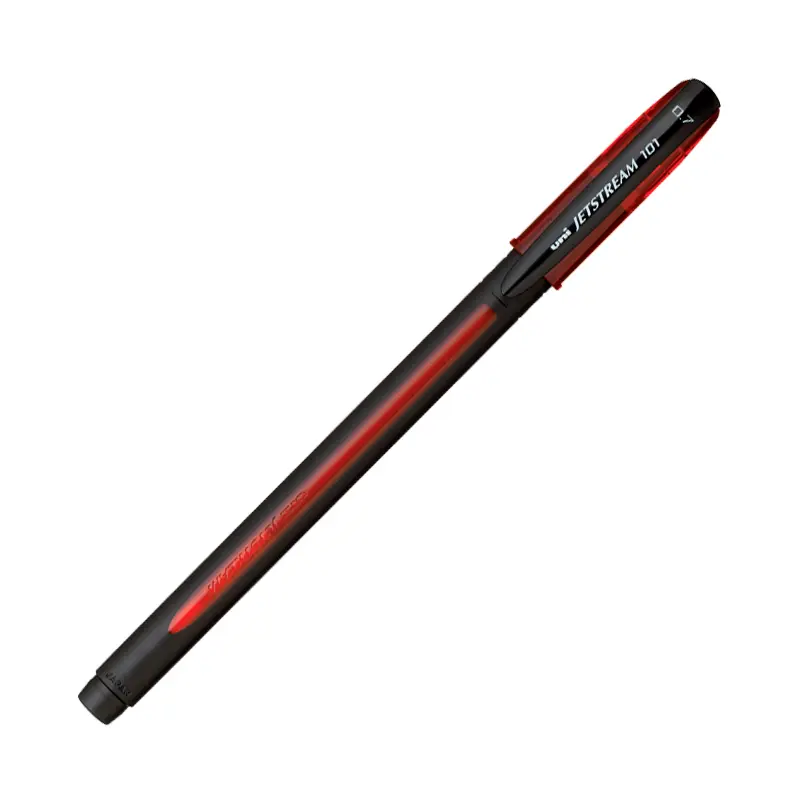Uni-Ball Jetstream 101 Hızlı Yazı Kalemi 0.7mm Kırmızı x 12 Li Kutu