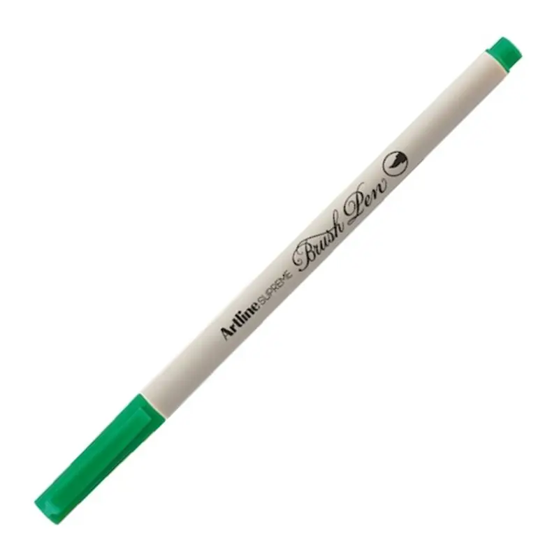Artline EPFS-F Supreme Fırça Uçlu Kalem Yeşil x 12 Li Kutu