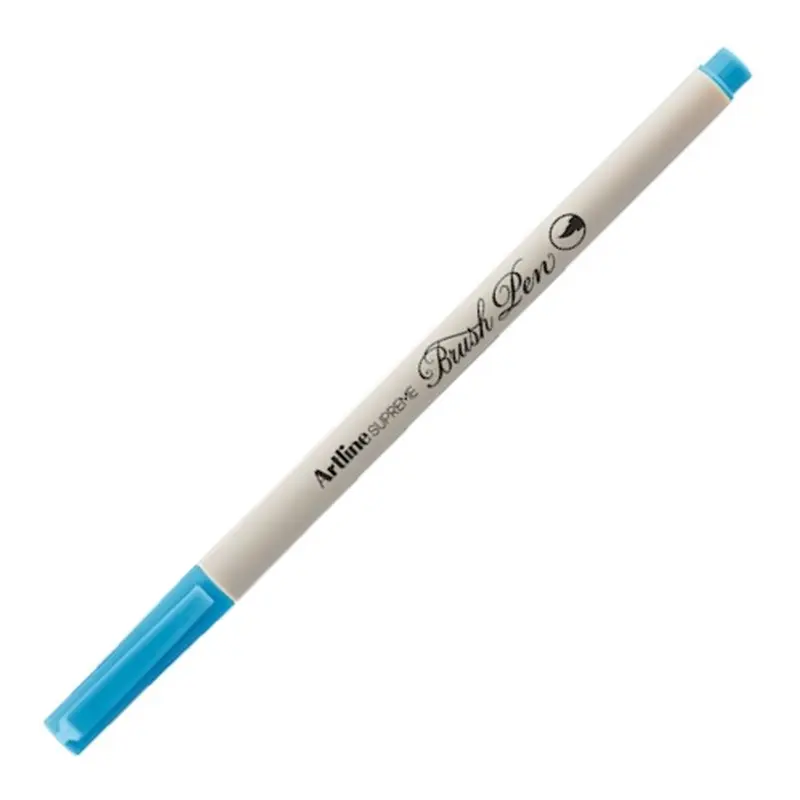 Artline EPFS-F Supreme Fırça Uçlu Kalem Açık Mavi x 12 Li Kutu