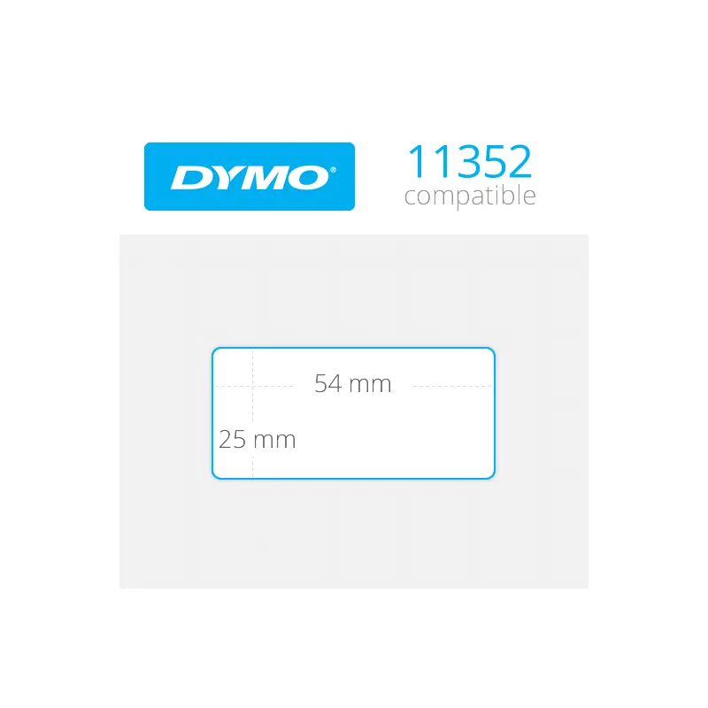 Dymo S0722520 Label Witer Uluslararası İade Adres Etiketi 54mm x 25mm Beyaz 500 Lü