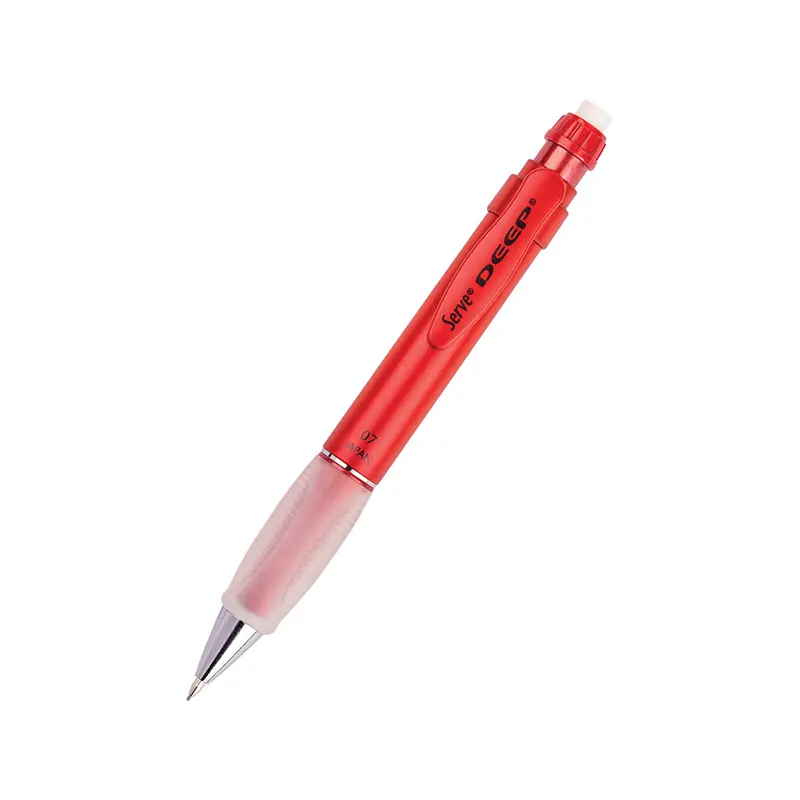 Serve Deep Versatil Kalem Metalik Kırmızı 0.7mm x 12 Li Kutu