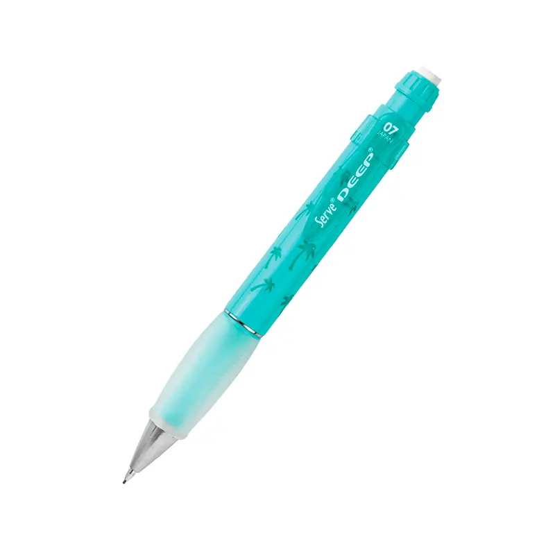 Serve Deep Doğa Palmiye Temalı Nane Yesili Versatil Kalem 0.7mm x 12 Li Kutu