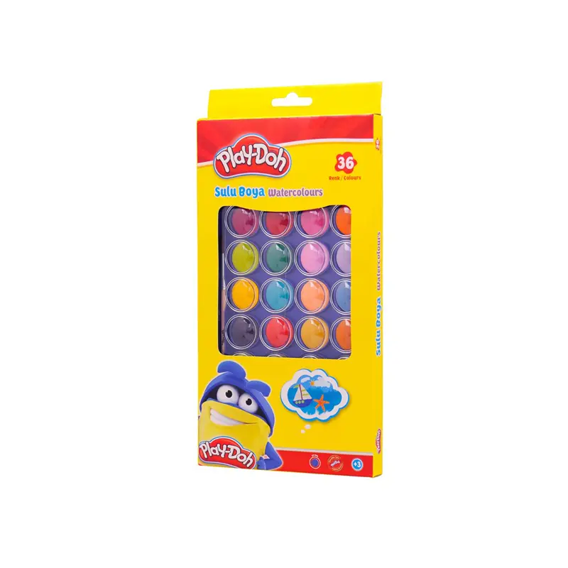 Play-Doh SU010 Sulu Boya 23mm 36 Renk