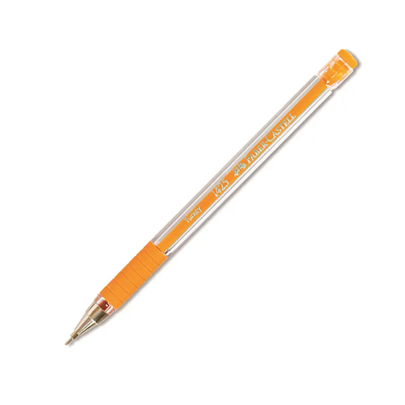 Faber-Castell 1425 İğne Uç Tükenmez Kalem Turuncu x 10 Lu Kutu