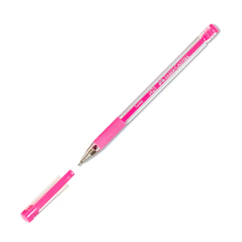 Faber-Castell 1425 Tükenmez Kalem Pembe x 10 Lu Kutu