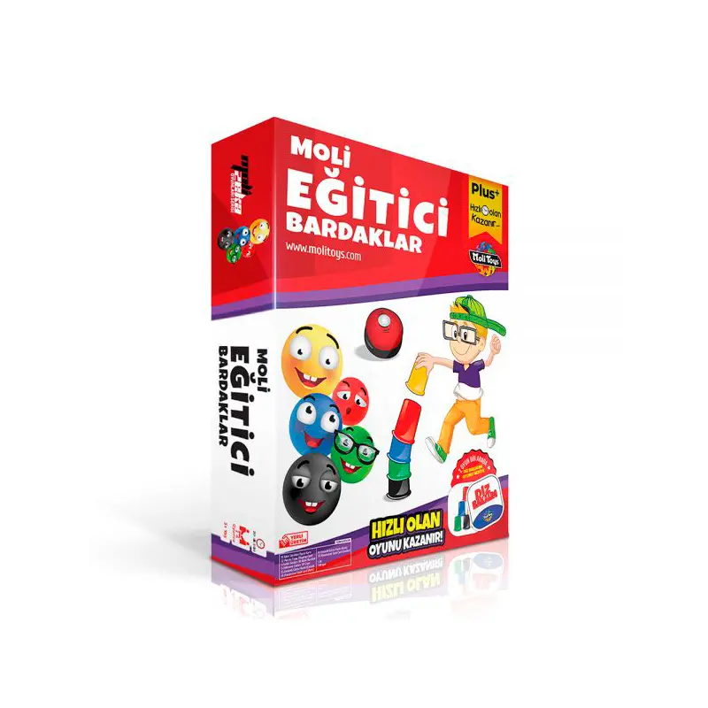 Moli Toys ML-1315 Eğitici Bardaklar Kutu Oyunu