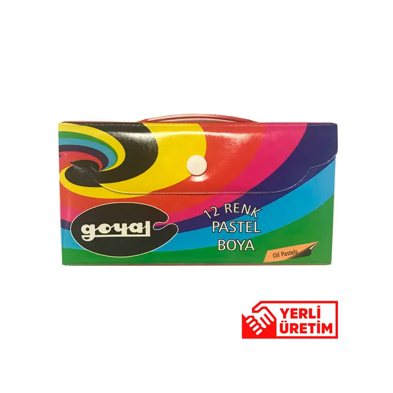 Goyal PTL-212 Çantalı Pastel Boya 12 Renk
