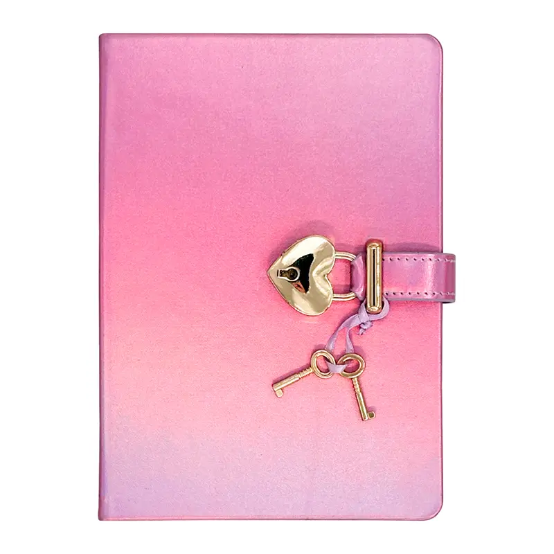 Victoria's Journals Hush Hush Kilitli Altın Metalik Defter Kutulu 80 Gr. 160 Yaprak Çizgili