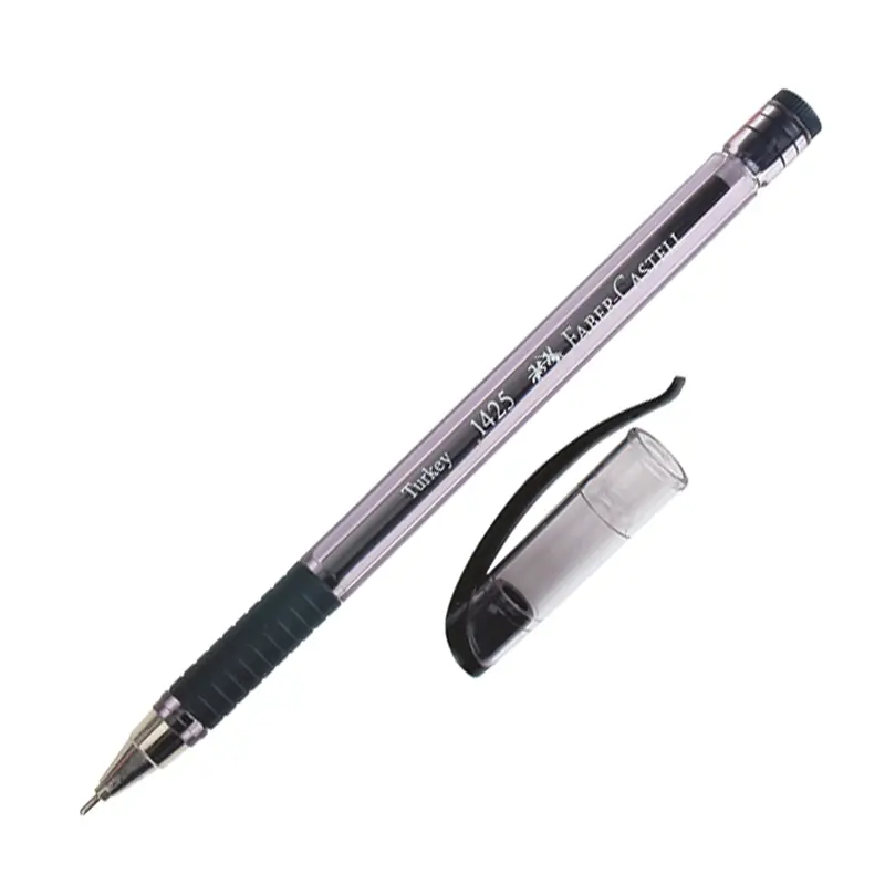 Faber-Castell 1425 İğne Uç Tükenmez Kalem Siyah x 10 Lu Kutu