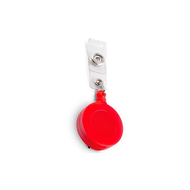 3A 1429 Plastik Klipsli Yuvarlak Yoyo Kırmızı x 50 Li Kutu