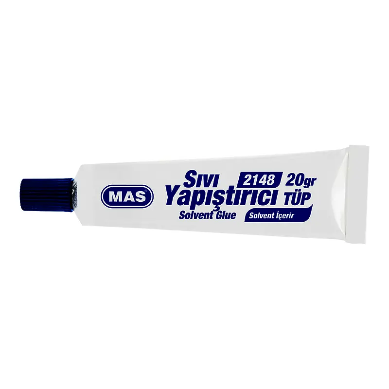 Mas 2148 Solventli Tüpte Sıvı Yapıştırıcı 20 Gr. x 24 Lü Paket