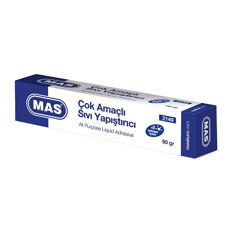 Mas 2149 Solventli Sıvı Yapıştırıcı Tüpte 90 Gr.