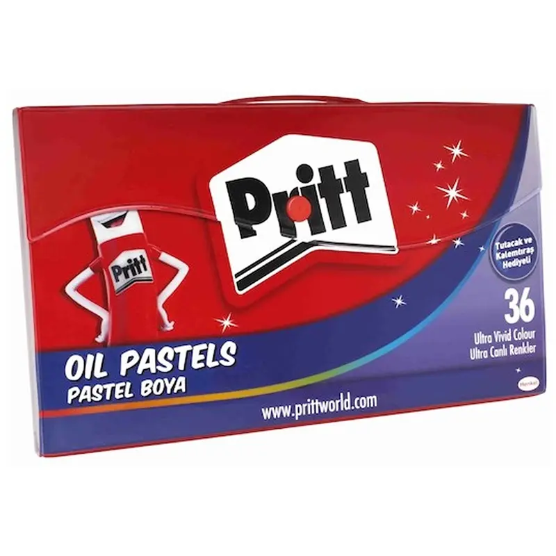Pritt 1048065 Çantalı Pastel Boya 36 Renk