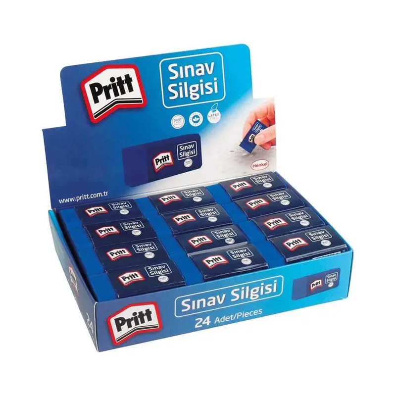 Pritt 2943468 Sınav Silgisi x 24 Lü Kutu