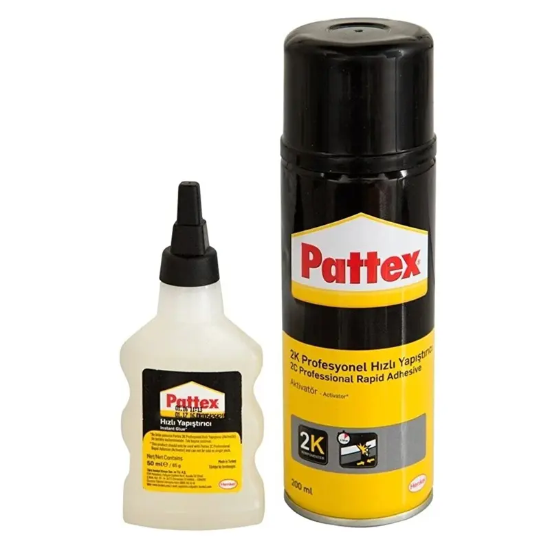 Pattex 283540 MDF Aktivatör 200 ML + Sprey Yapıştırıcı 50 Gr.