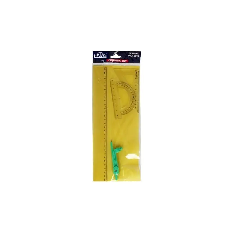 Hatas 0811 Pergelli Ekonomik Çizim Takımı x 24 Lü Kutu