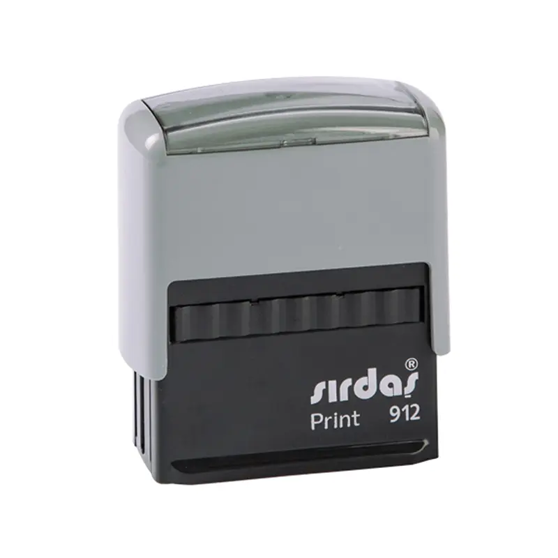 Sırdaş 912 Standart Otomatik Kırmızı Keçeli Kaşe 19mm x 51 mm