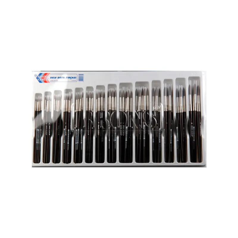 Brons BR-247 Sulu Boya Fırça Seti 144 Lü Set