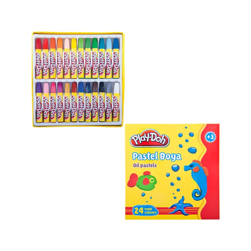 Play-Doh PA004 Pastel Boya 24 Renk